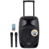 Soundsation GO-SOUND 15AIR - Boxa activa portabila, aplicație AIR APP, 2 microfoane wireless, Bluetooth, 800W